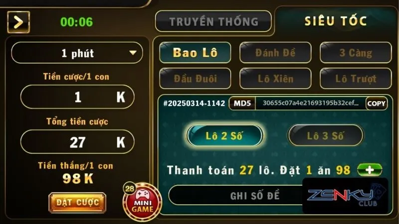 Chơi lô đề trực tuyến dễ dàng và an toàn