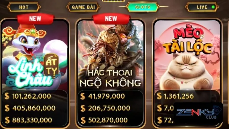 Kho game nổ hũ đón đầu xu hướng